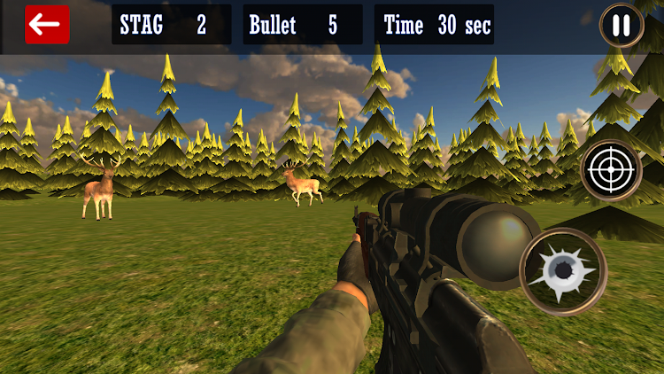 #3. Deer Hunting - Expert Shooting (Android) By: Fog Revolution