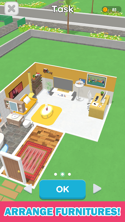 #2. Room Sort - Floor Plan Game (Android) By: Gamincat