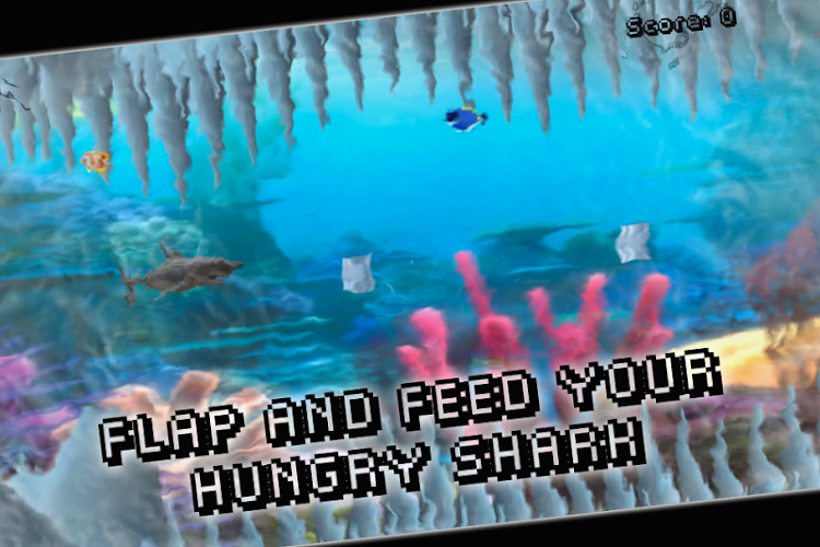 #2. Clumsy Shark Fish (Android) By: MouthShut Games