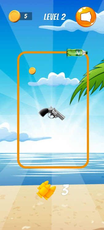 #2. Bottle Shoot: Shooting Game (Android) By: Mojar Games Studio