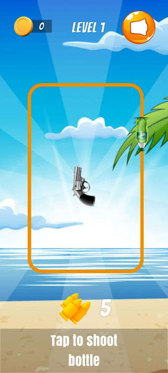 #3. Bottle Shoot: Shooting Game (Android) By: Mojar Games Studio