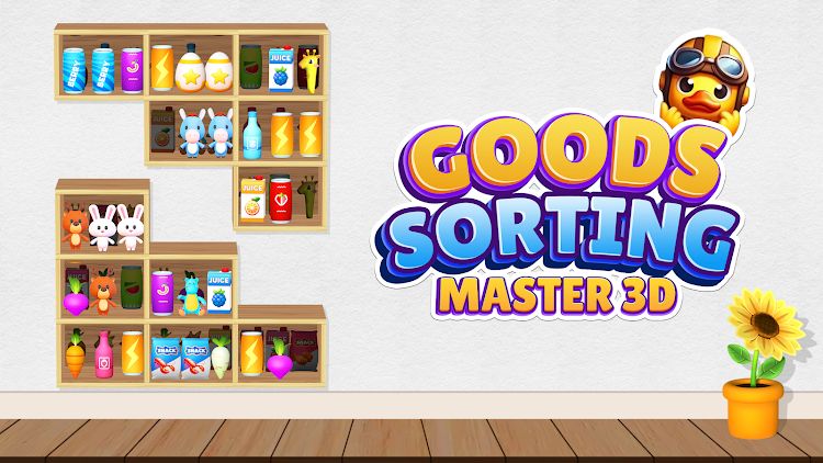 #6. Goods Sorting Master 3D (Android) By: Hyper Fun Games