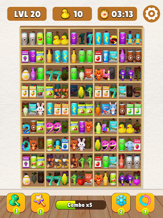 #8. Goods Sorting Master 3D (Android) By: Hyper Fun Games