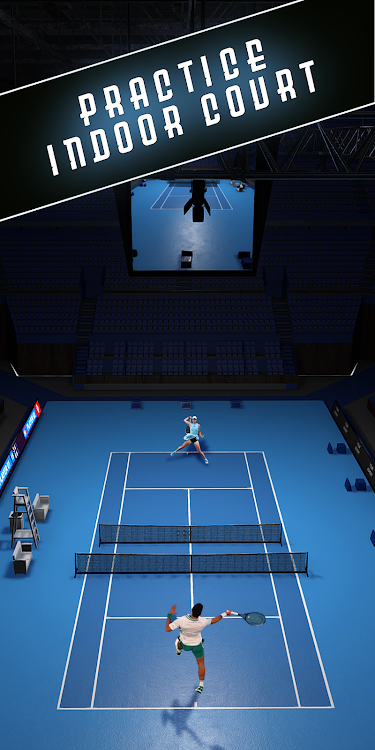 #2. Tennis 3D: Online Sport Game (Android) By: Online Word Trivia Casino and Puzzle Games