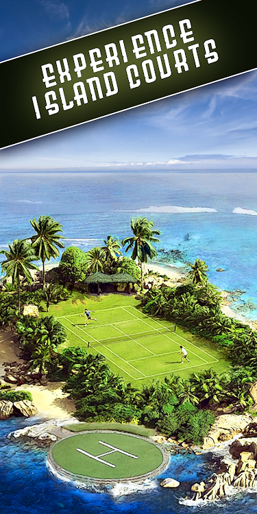 #4. Tennis 3D: Online Sport Game (Android) By: Online Word Trivia Casino and Puzzle Games