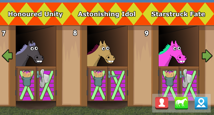 #2. Hooves of Fire - Horse Racing (Android) By: Rubber Duck Software