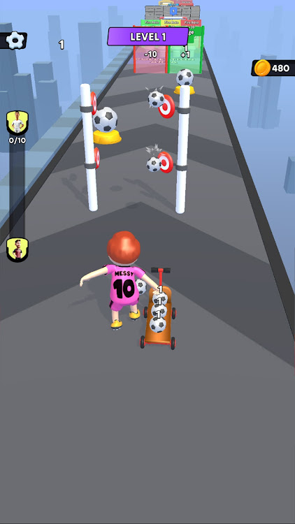 #4. Run, Kick, Collect! (Android) By: Mindolin