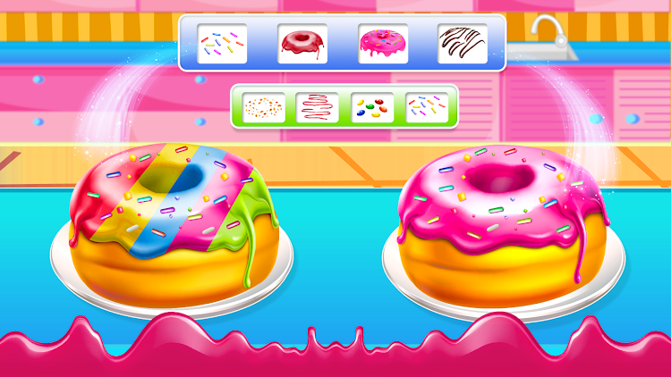 #2. Donut Fever- Cooking Games (Android) By: Think Games Studios