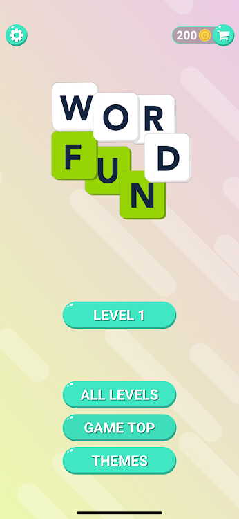 #6. Word Fun Puzzle - Word Game (Android) By: GreenOlio