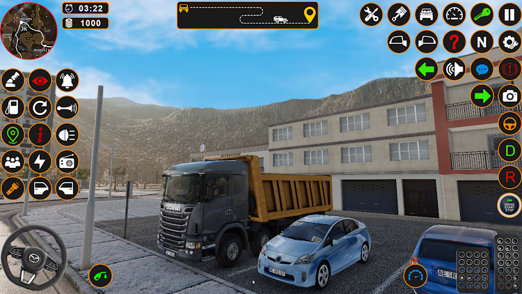 #2. American Cargo Truck Games Sim (Android) By: Gaming Pod