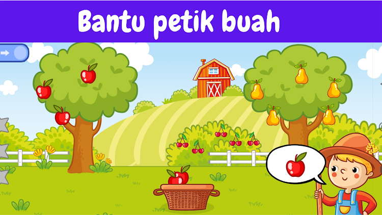 #7. Game Anak Belajar - TK & PAUD (Android) By: BebiBoo