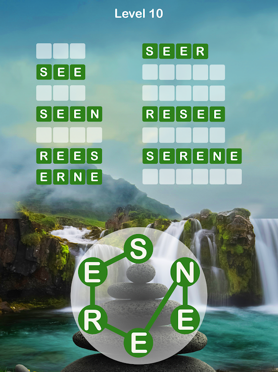 #7. Word Relax: Word Puzzle Games (Android) By: TGMedia Corporation