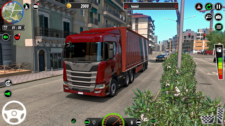 #6. Truck Simulator Games 3d (Android) By: Desktechx