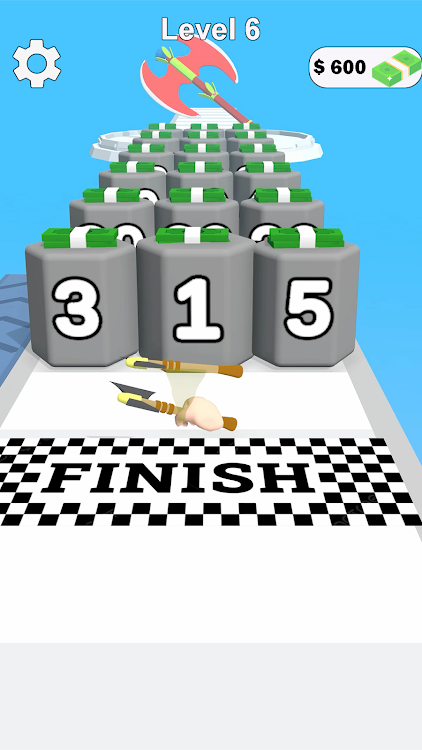 #4. Lumberjack Runner 3D (Android) By: Kathas Entertainment