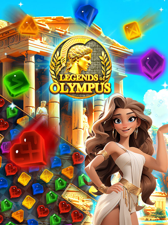 #8. Jewel Legends Of Olympus (Android) By: V2R