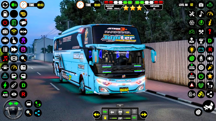 #6. Bus Games 3D City Bus Driving (Android) By: Games Legend