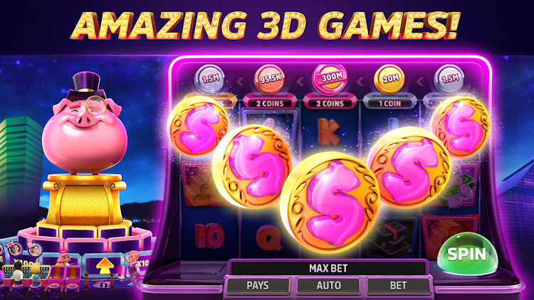 #4. POP! Slots™ Vegas Casino Games (Android) By: PLAYSTUDIOS INC