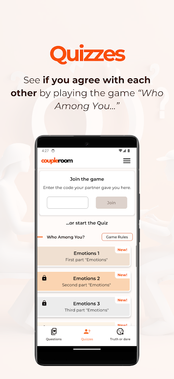 #4. Coupleroom: Game For Couples (Android) By: coupleroom