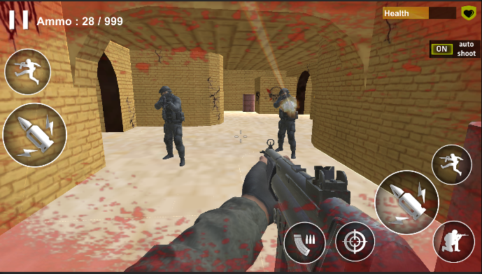 #2. Strike Force : military Attack (Android) By: RsGameStudio