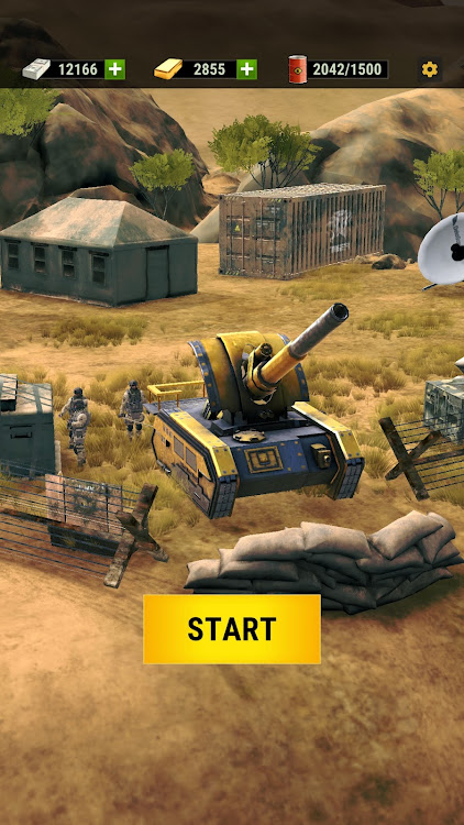 #5. Artillery: Fight For America (Android) By: Dats Games