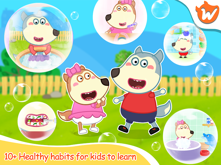 #9. Wolfoo Good Habit Healthy Life (Android) By: Wolfoo LLC