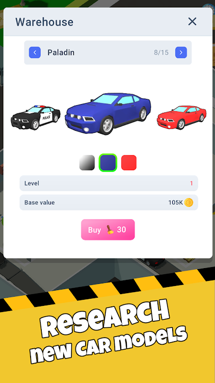 #5. Polly’s Car Factory Tycoon (Android) By: LudosLabs: Idle Factory Tycoon