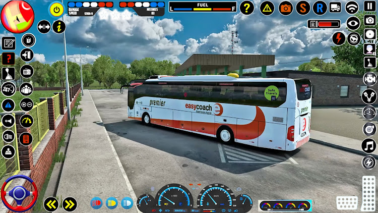 #8. City Bus Coach Driving Games (Android) By: Simulation Games Inc.