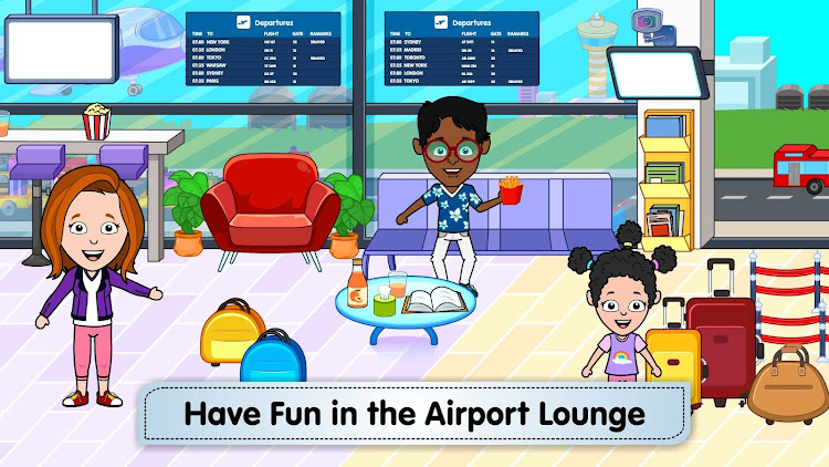 #5. Tizi Town - My Airport Games (Android) By: Tizi Town Games