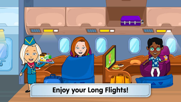 #8. Tizi Town - My Airport Games (Android) By: Tizi Town Games