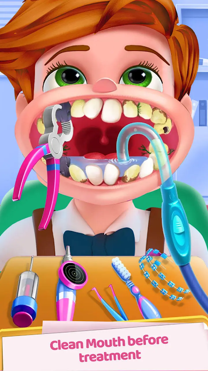 #8. My Dentist: Teeth Doctor Games (Android) By: foxgame - Color art & Puzzle game