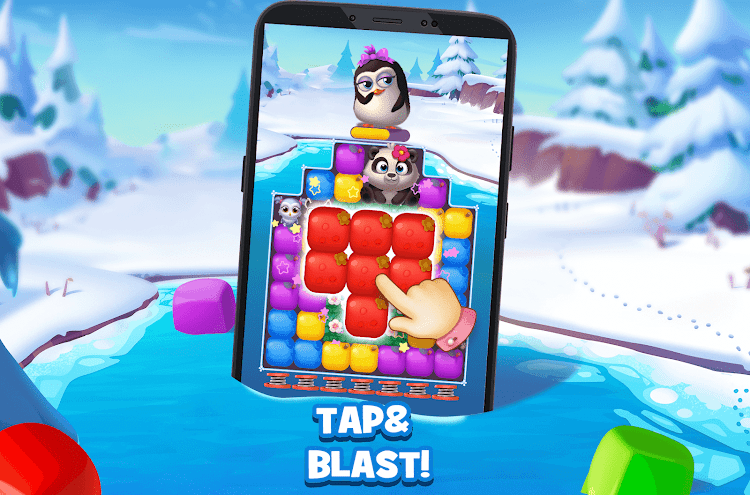 #6. Penguin Blast (Android) By: Coolgc Games