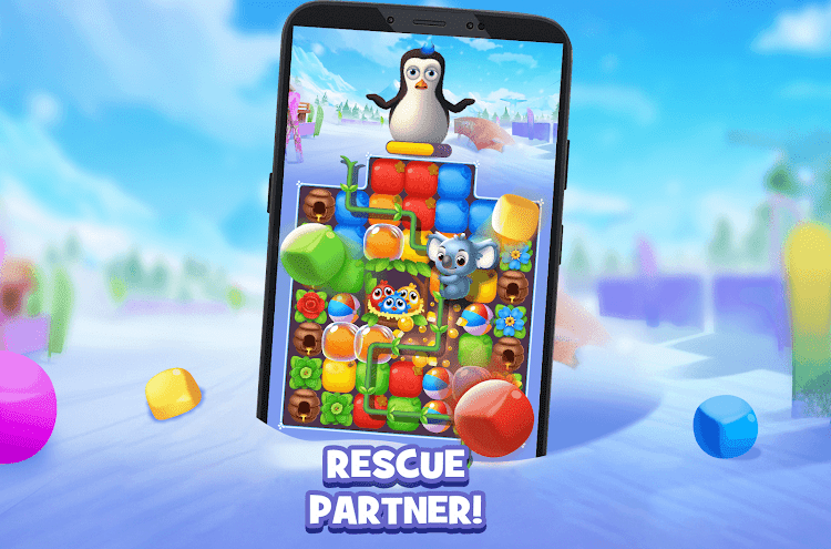 #7. Penguin Blast (Android) By: Coolgc Games