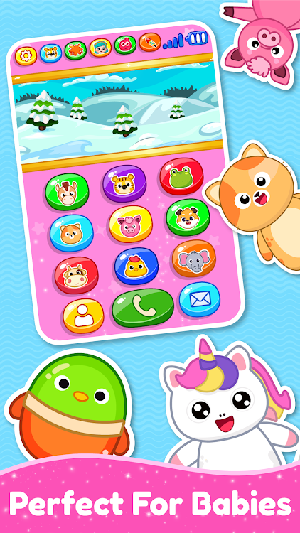 #3. Princess Baby Phone Games kids (Android) By: GunjanApps Studios