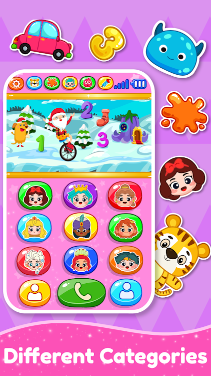 #5. Princess Baby Phone Games kids (Android) By: GunjanApps Studios