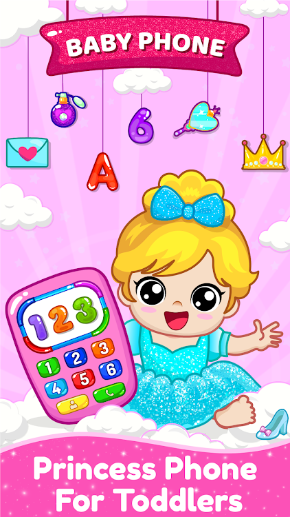 #8. Princess Baby Phone Games kids (Android) By: GunjanApps Studios