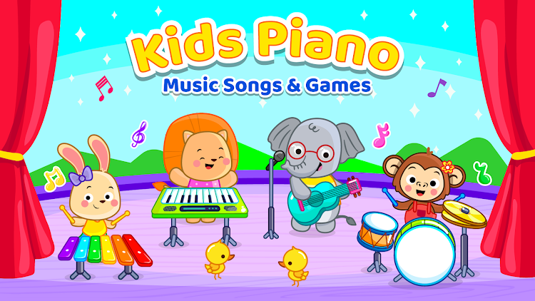 #7. Baby Piano Games & Kids Music (Android) By: GunjanApps Studios