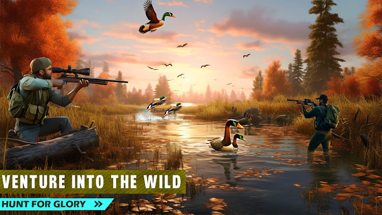 #5. Duck Hunting 3d: Birds Shooter (Android) By: Brave Jackals