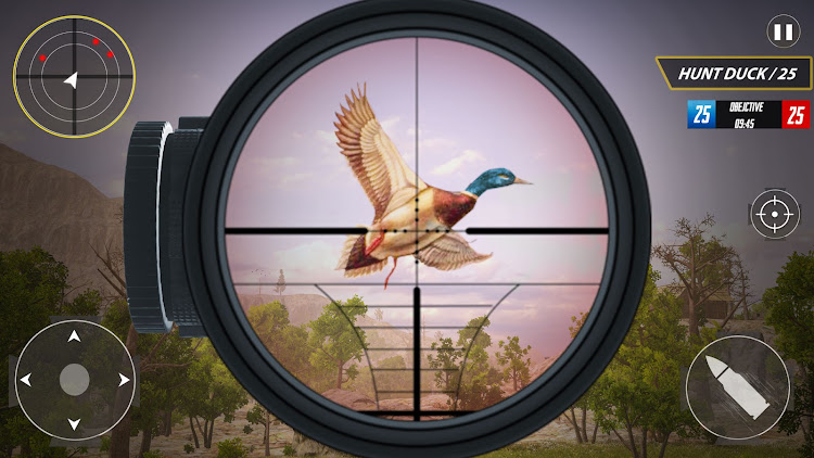 #8. Duck Hunting 3d: Birds Shooter (Android) By: Brave Jackals