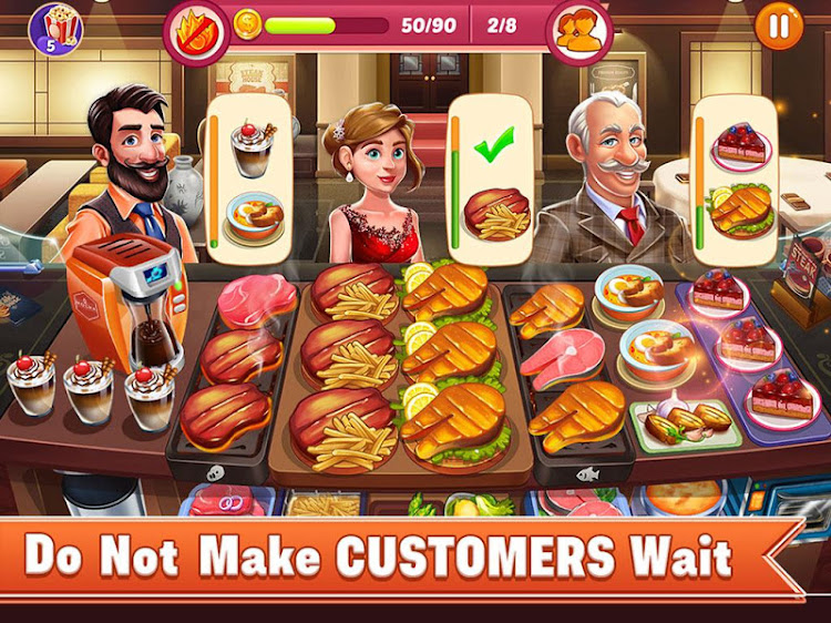 #2. Cooking Chef Restaurant Games (Android) By: Cupcake Studios