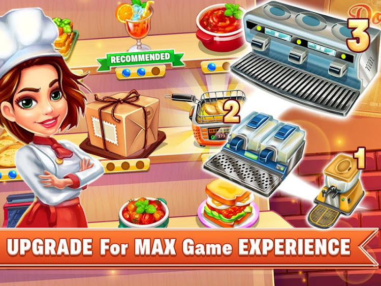 #3. Cooking Chef Restaurant Games (Android) By: Cupcake Studios