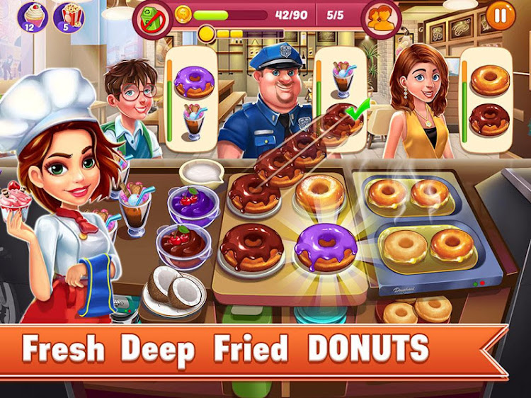 #6. Cooking Chef Restaurant Games (Android) By: Cupcake Studios