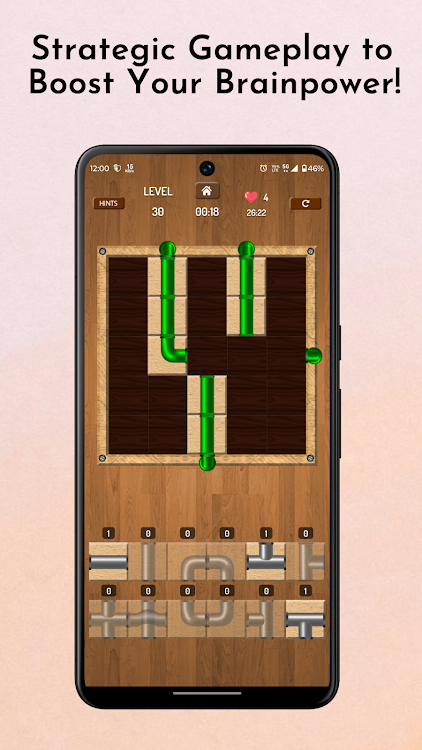 #3. Pipe Puzzle Funia (Android) By: Alphaved Private Limited