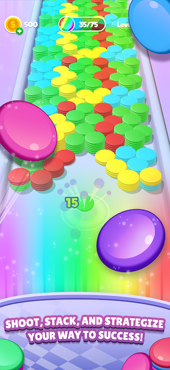 #3. Stack Blast - Disk Shooter (Android) By: GOJUE Entertainment