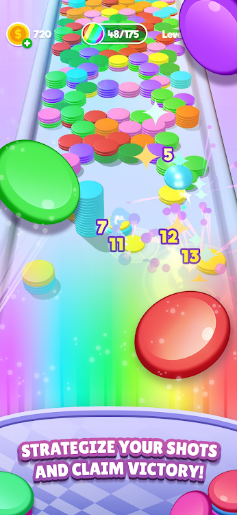 #4. Stack Blast - Disk Shooter (Android) By: GOJUE Entertainment