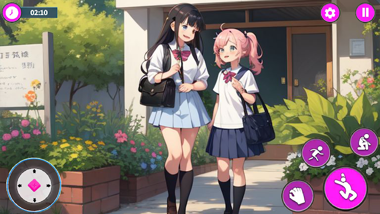 #3. Anime High School Girl Story (Android) By: GTQ llc