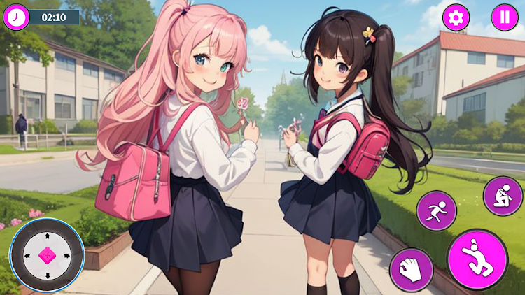 #4. Anime High School Girl Story (Android) By: GTQ llc