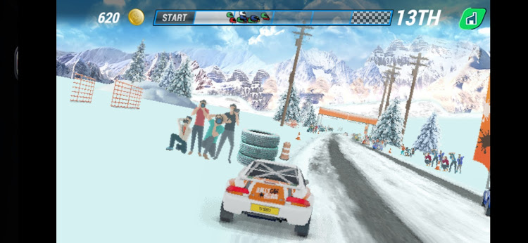 #5. Race Car 3D (Android) By: Miranky