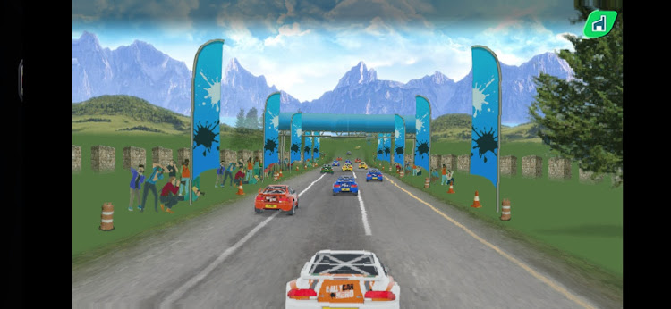 #7. Race Car 3D (Android) By: Miranky