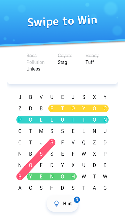 #2. Word Search - Crossword Puzzle (Android) By: Brainbete