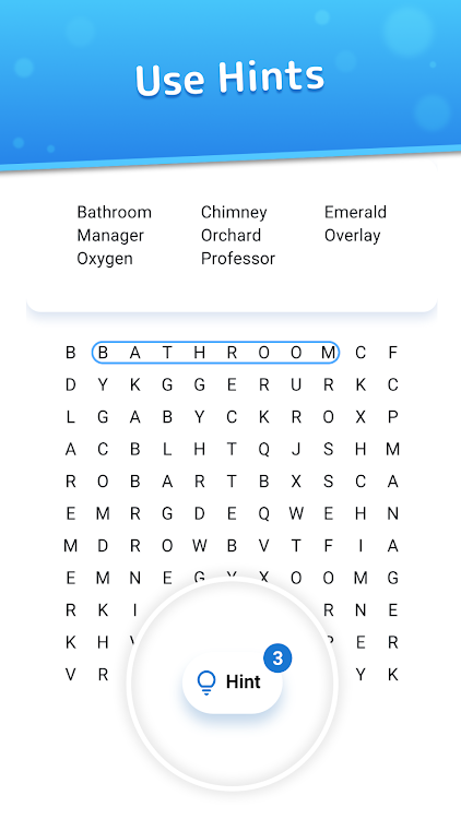 #5. Word Search - Crossword Puzzle (Android) By: Brainbete